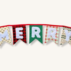 “MERRY” Christmas Bunting